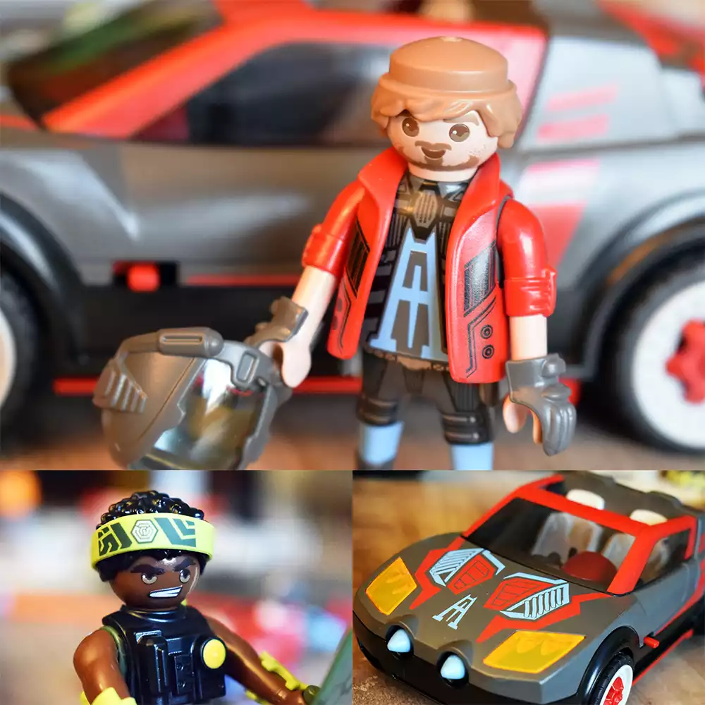 Detalles de un set de Heroes de Playmobil. Créditos: docpastor.com - Amamos la Cultura Pop