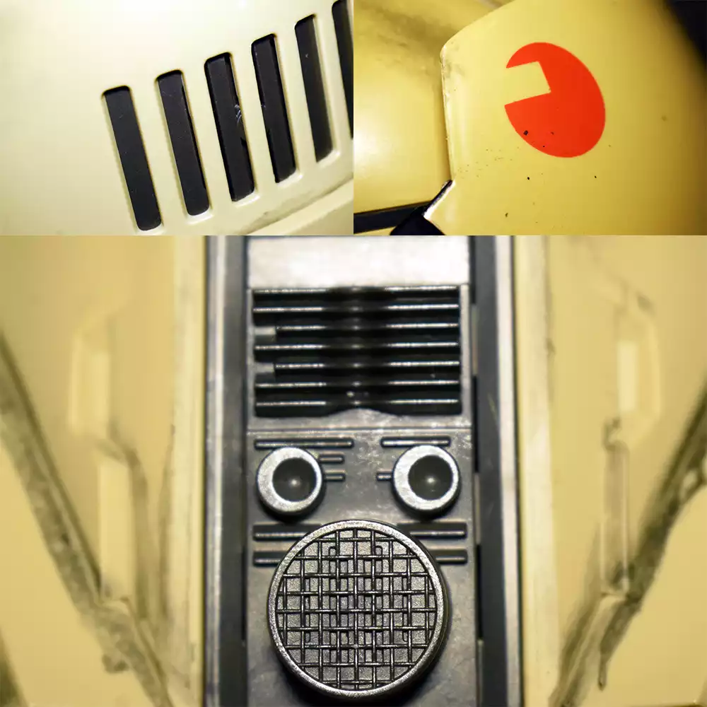 Detalles del casco del Shoretrooper de Hasbro Pulse. Créditos: docpastor.com - Amamos la Cultura Pop