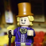 El Willy Wonka de Gene Wilder en versión LEGO. Créditos: docpastor.com - Amamos la Cultura Pop