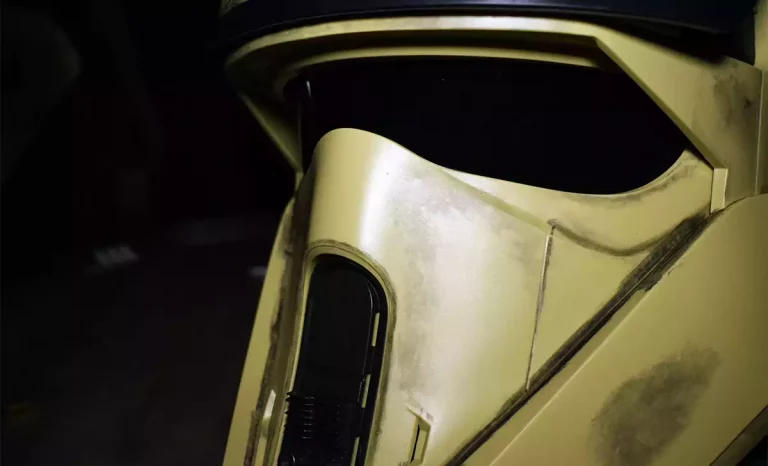 El casco de Shoretrooper de Star Wars. Créditos: docpastor.com - Amamos la Cultura Pop