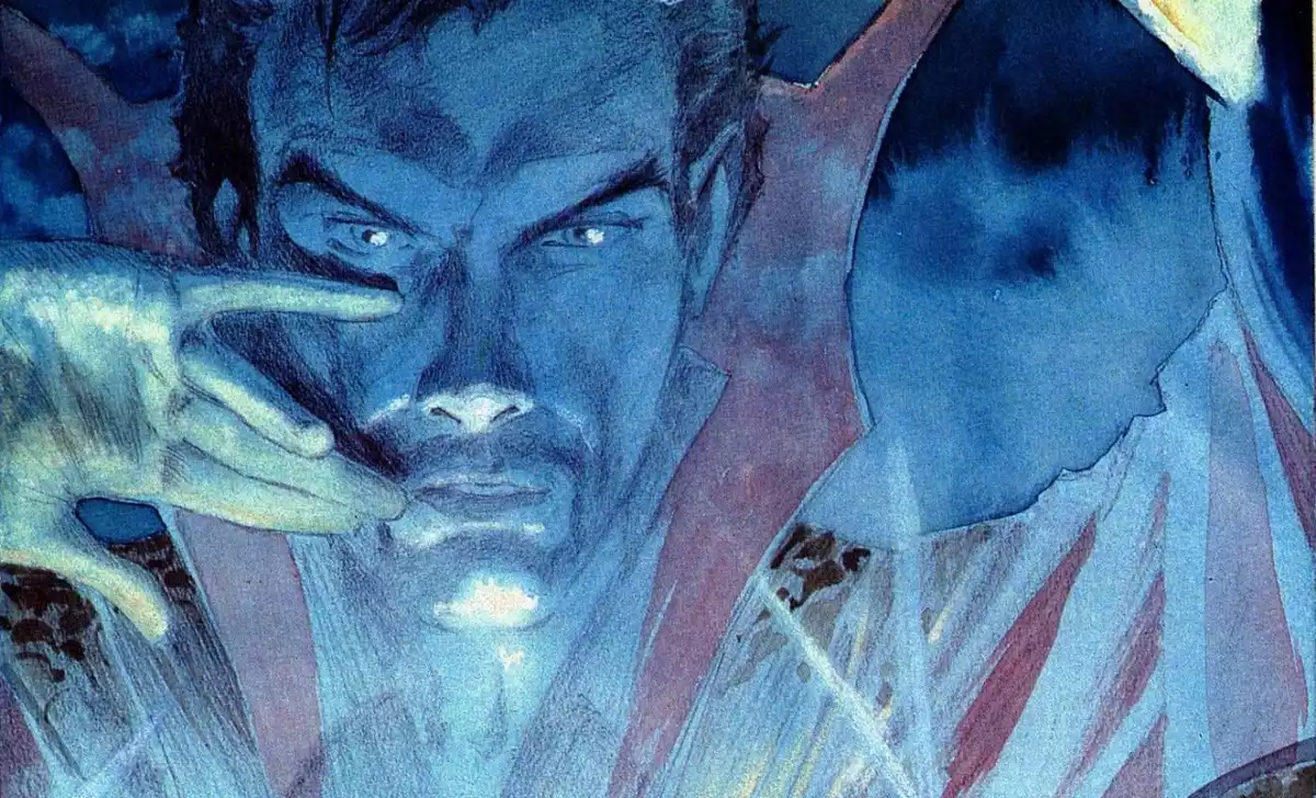 El despampanante arte de Dan Green en Doctor Extraño: Dentro de Shamballa. Créditos: Panini/Marvel