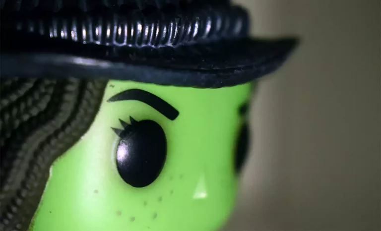 Elphaba de Wicked Parte II en versión Funko Pop!. Créditos: docpastor.com - Amamos la Cultura Pop