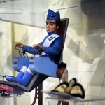 Figura de los Thunderbirds de los mundos de Gerry Anderson. Créditos: docpastor.com - Amamos la Cultura Pop