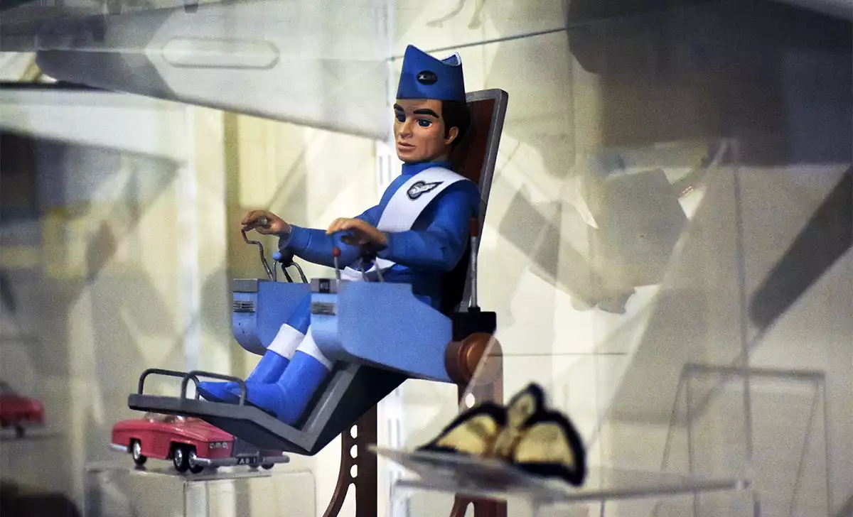 Figura de los Thunderbirds de los mundos de Gerry Anderson. Créditos: docpastor.com - Amamos la Cultura Pop