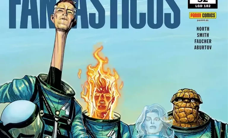 Los miembros de Los 4 Fantásticos. Créditos: Panini/Marvel