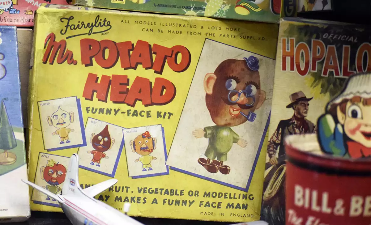 Mr. Potato Head en su orígenes. Créditos: docpastor.com - Amamos la Cultura Pop