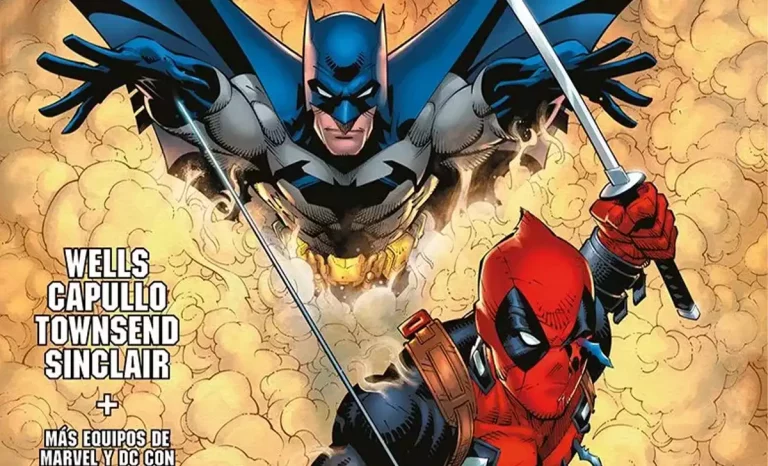 Portada del cómic Masacre/Batman. Créditos: Panini/DC/Marvel