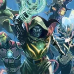 Portada del número 5 de Un mundo bajo Muerte con el Doctor Muerte como elemento central. Créditos: docpastor.com - Amamos la Cultura Pop