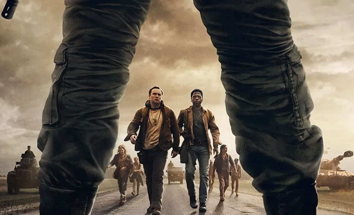 Fragmento del póster de La larga marcha. Créditos: Diamond Films.