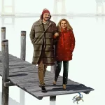 Cartel de Navidad en Baltimore. Créditos: Movistar +