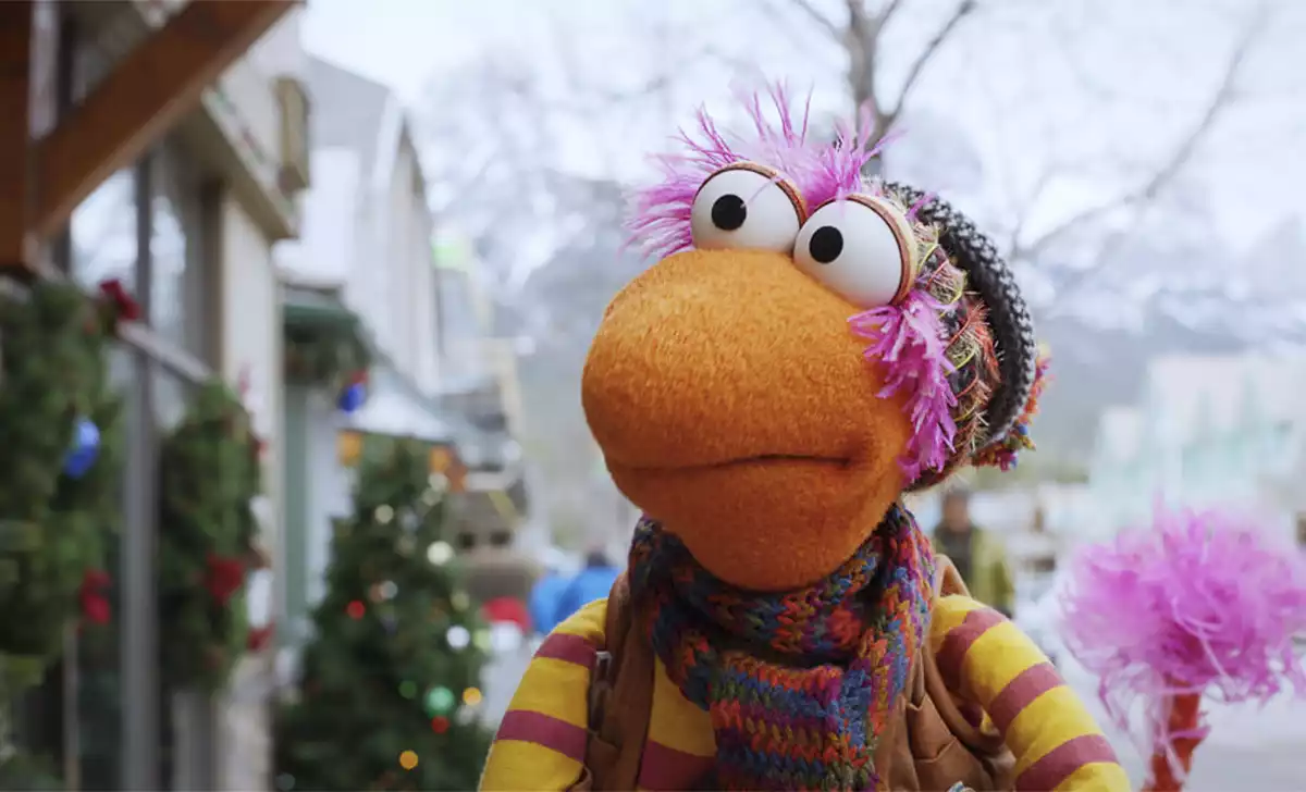 El Fraguel Gobo en Ha llegado la nieve a Fraggle Rock. Créditos: Apple TV +