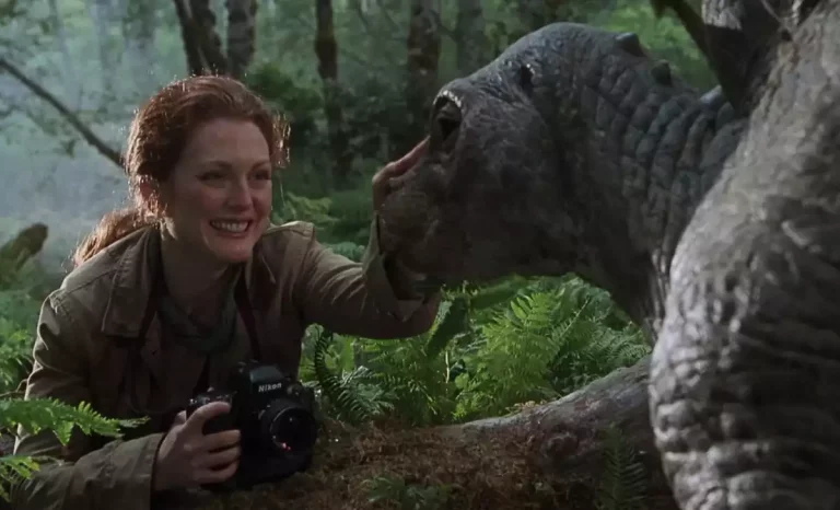 Julianne Moore en El mundo perdido. Créditos: Universal